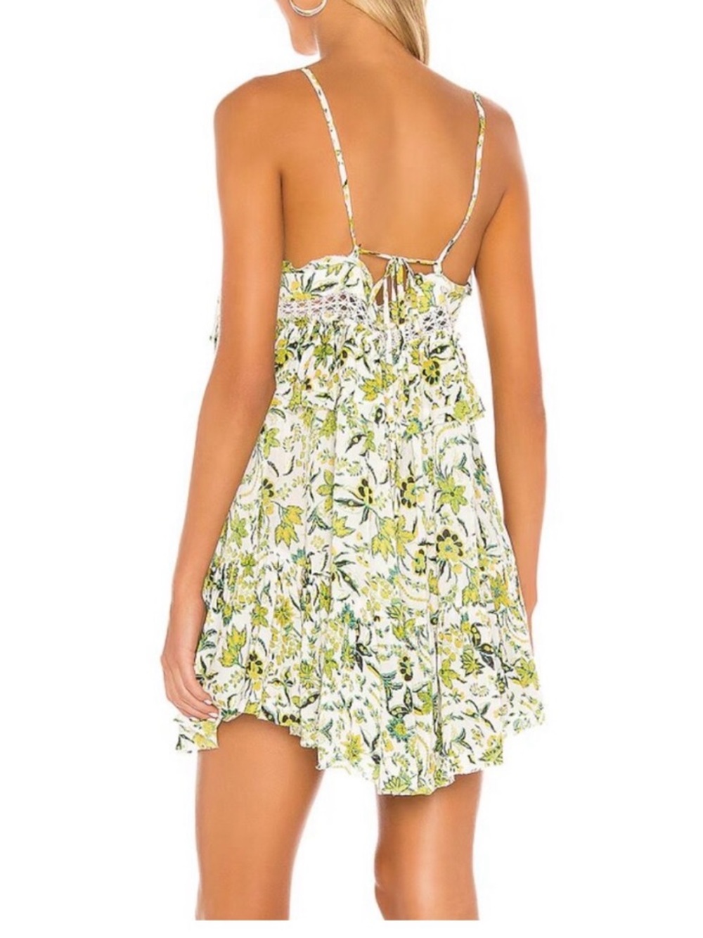 Free People Take Me With You Mini Ruffle Sundress - Picture 3 of 6